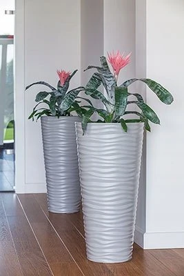 Form-Plastic Plastikinis vazonas Sahara Slim, Ø40 cm
