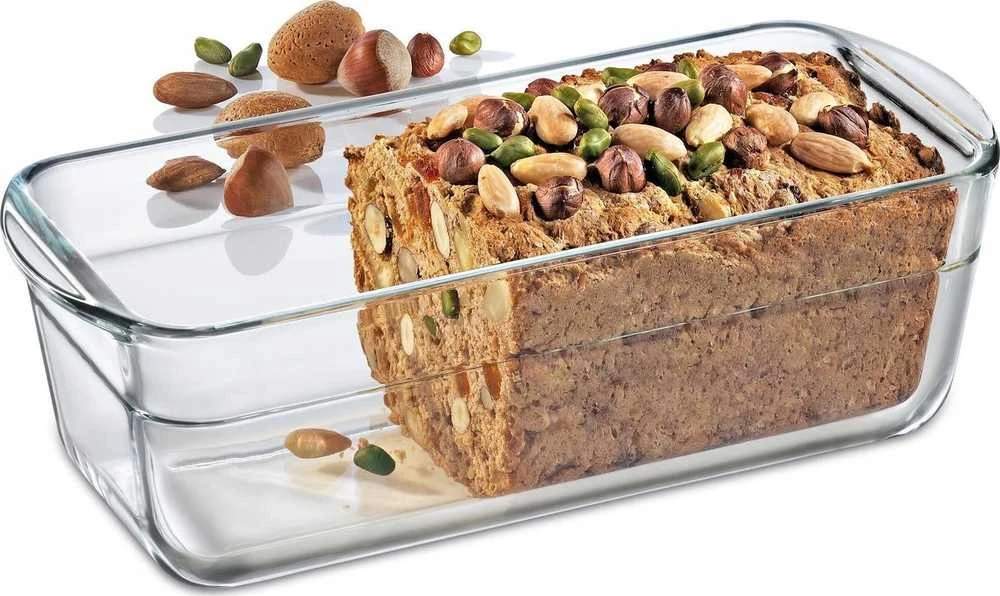 Küchenprofi Alsace – borosilikatinio stiklo duonos kepimo indas 1,5 l 28,5×11,5×8 cm