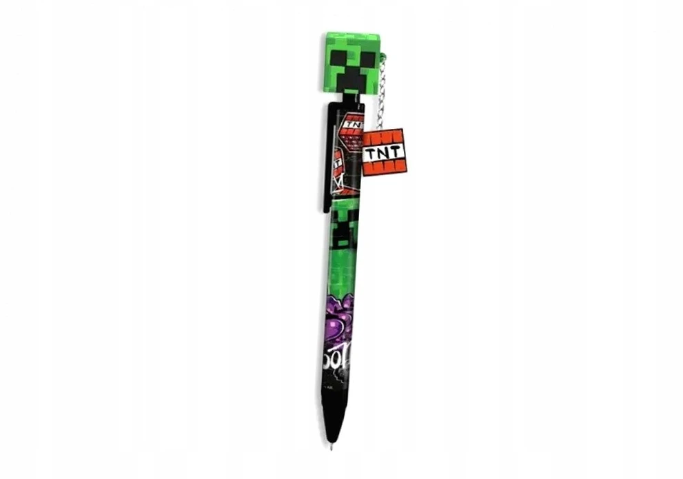 Minecraft tušinukas su Creeper ir TNT pakabuku