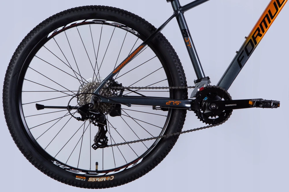 Formula 27.5&quot, DRIVE HDD 17&quot, Pilkas/Oranžinis 2025