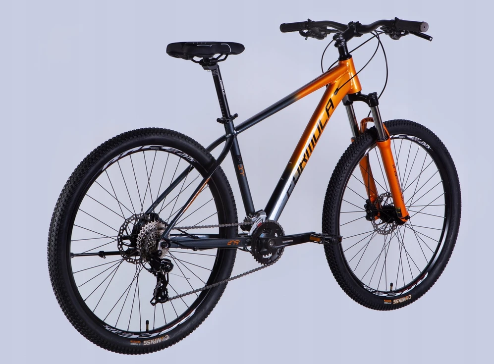 Formula 27.5&quot, DRIVE HDD 17&quot, Pilkas/Oranžinis 2025