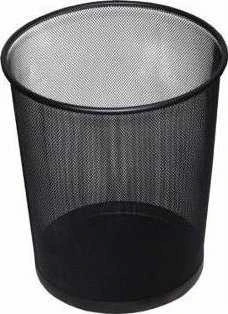 Šiukšlių dėžė FOROFIS, 16l, metalinė, juodos sp.
