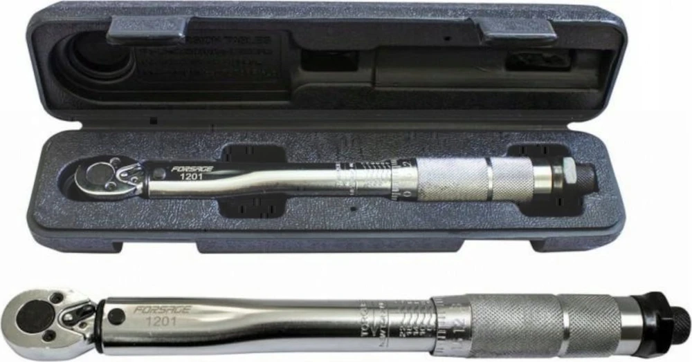 Forsage Dinamometrinis raktas su fiksavimu 1/4'' (2–24 Nm)