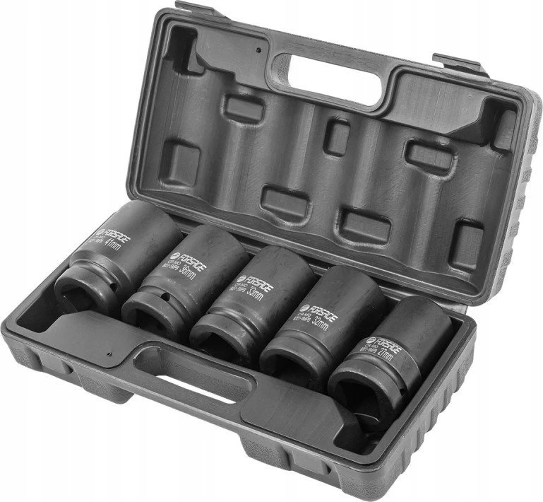 Forsage Gilaus smūgio antgalių rinkinys 1'' 5 vnt. (šešiakampiai) (27-41mm)