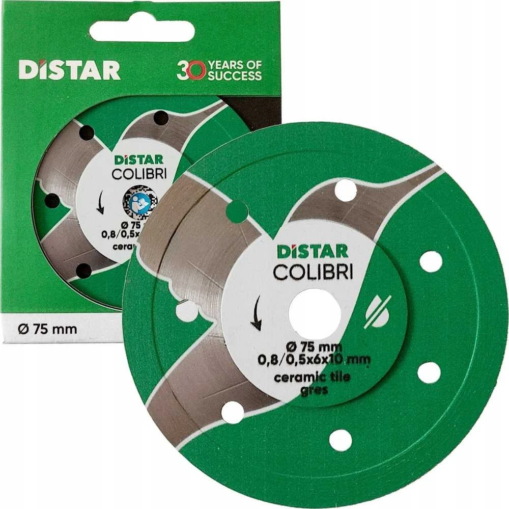 76 mm x 10 mm deimantinis diskas plytelėms Colibri, Distar