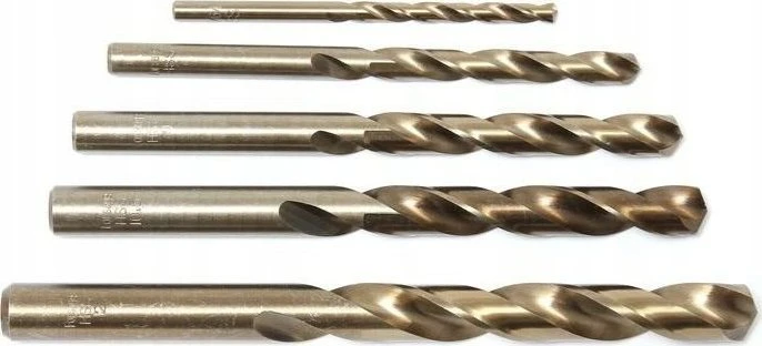 Forsage Metalinis grąžtas 6,5 mm HSS+Co 10 vnt, plastikinėje dėžutėje