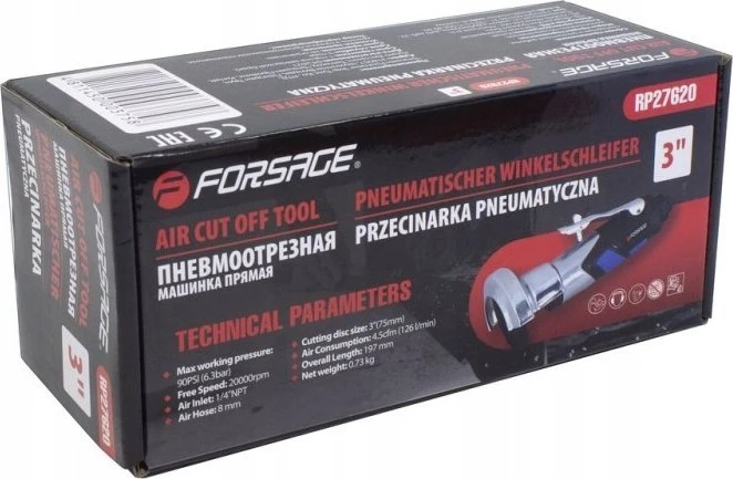Forsage Pneumatinis pjaustytuvas