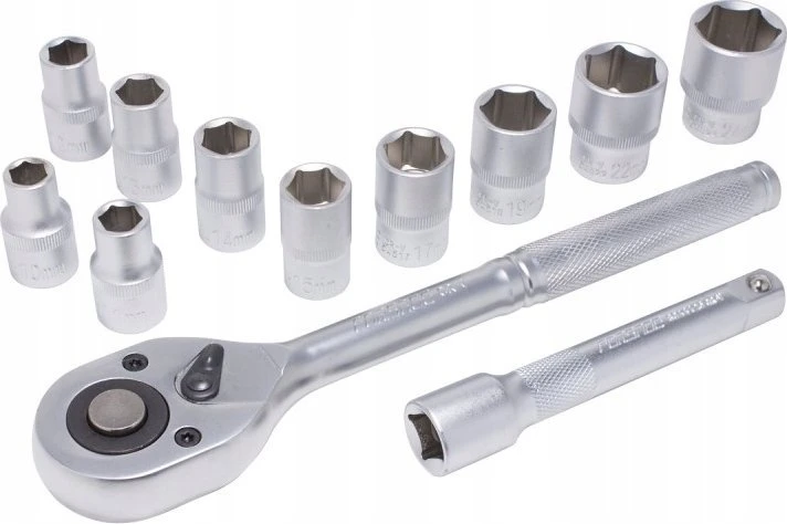 Forsage RATCHET LIETUVO RINKINYS 1/2 SOCET 1 2vnt Cr-V
