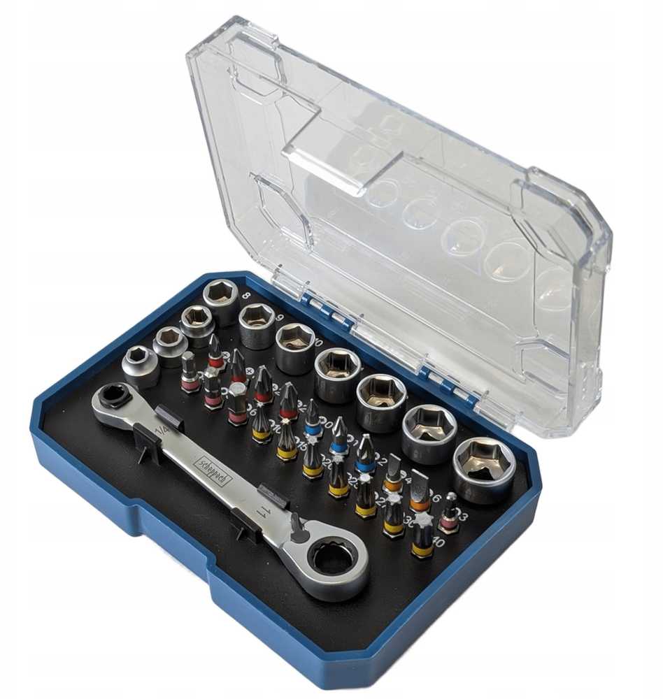 Rinkinys KLUCZY 31el. 1/4" /SCHEPPACH