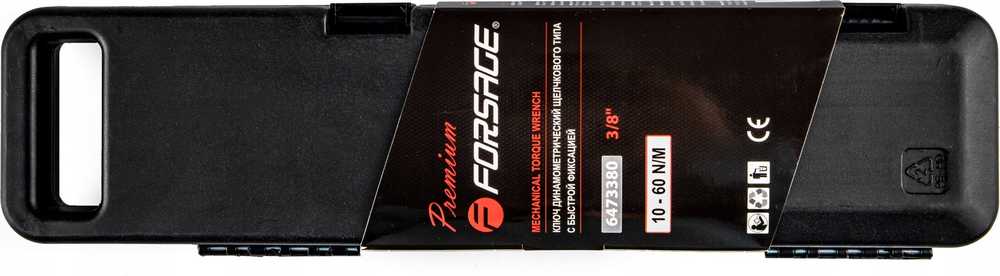 Forsage Dinamometrinis raktas 1/2'' 10-60Nm PREMIUM