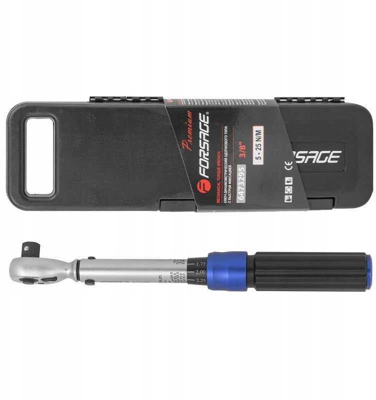 Forsage Dinamometrinis raktas 3/8'' 5-25Nm PREMIUM