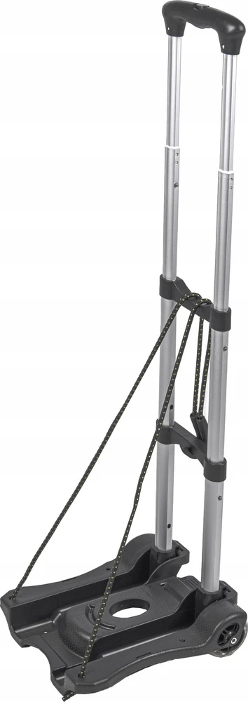 Forsage sulankstomas platforminis vežimėlis su krepšiu (40 kg talpa)