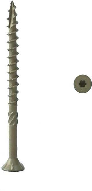 Forte Tools Forte_Tools Medsraigčiai 6 x 70/42 mm, ZN, TX30, 8 vnt.