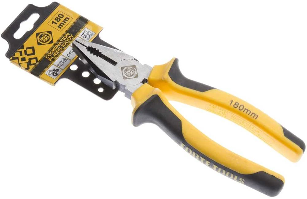 Forte_Tools Kombinuotosios replės Forte Tools VDE01001-7, 180 mm