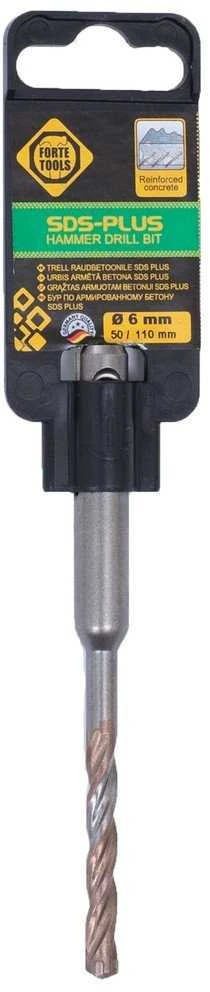 Forte_Tools Gelžbetonio grąžtas Forte Tools 26744, SDS-plus, 6x110 mm