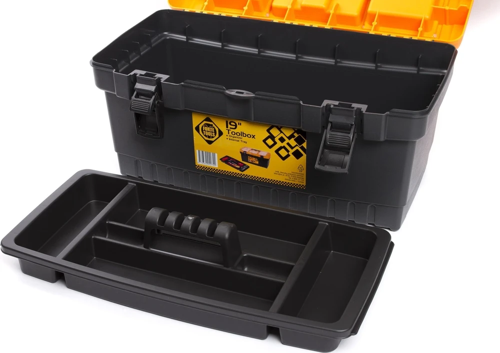 Forte Tools Forte ĮRANKIŲ DĖŽĖ ĮRANKIAI PT-19 48,6X26,7X24,
