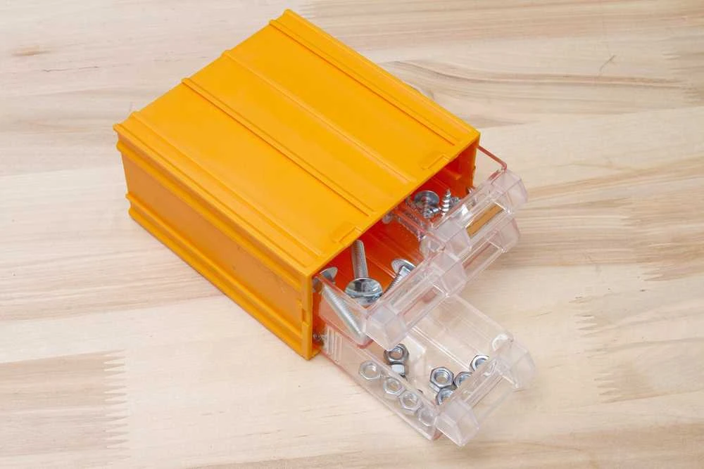 Forte_Tools Smulkių daiktų dėžė Forte Tools, 12 x 6,2 x 11 cm