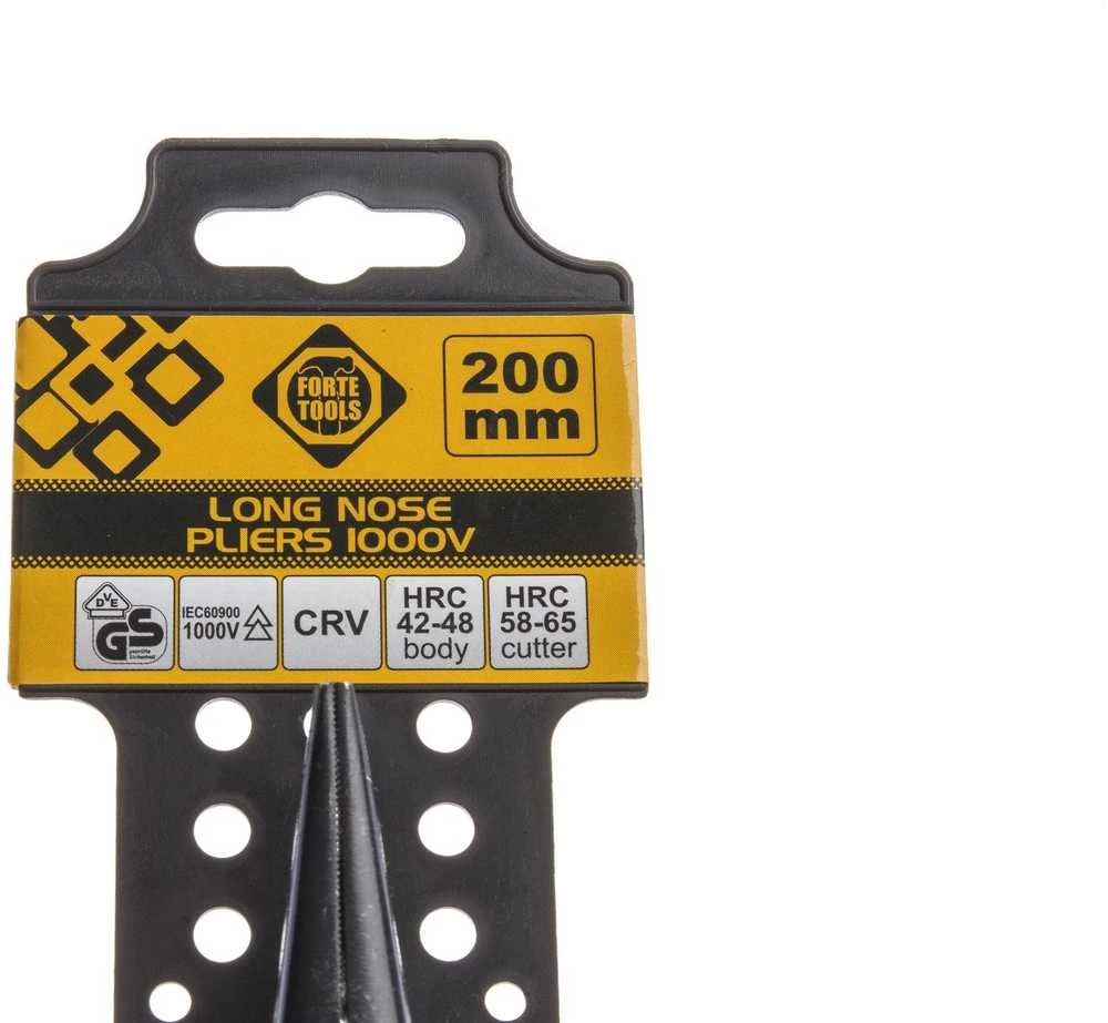 Forte_Tools Smailosios replės Forte Tools VDE01003-8, 200 mm