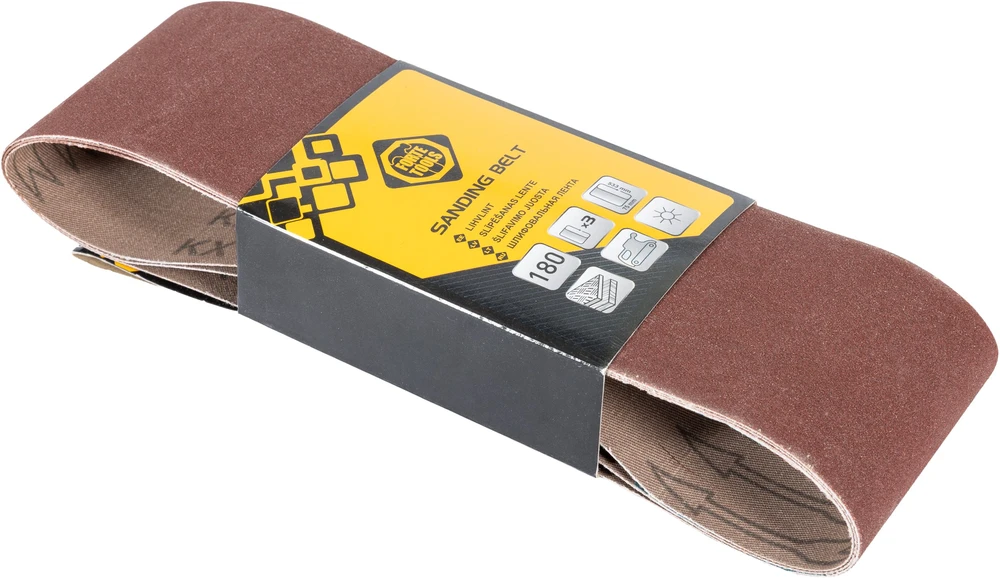 „Forte Tools“ begalinis diržas 75x533 Nr. 180, 3 vnt. pėdos