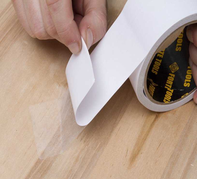 Forte Tools Dvipusė lipni juosta „Forte“, 25 m x 50 mm