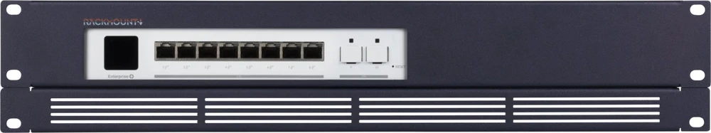 Šakotuvas Fortinet Rackmount.IT rinkinys, skirtas Ubiquiti USW-Enterprise-8-PoE