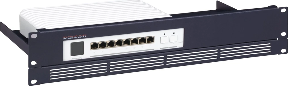 Šakotuvas Fortinet Rackmount.IT rinkinys, skirtas Ubiquiti USW-Enterprise-8-PoE