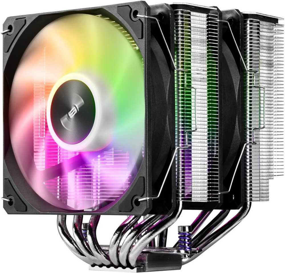 Fortron Aušintuvas procesoriui FSP MP7 DUAL TOWER ARGB PWM LGA1851/1700/120 AM4/AM5 POO00
