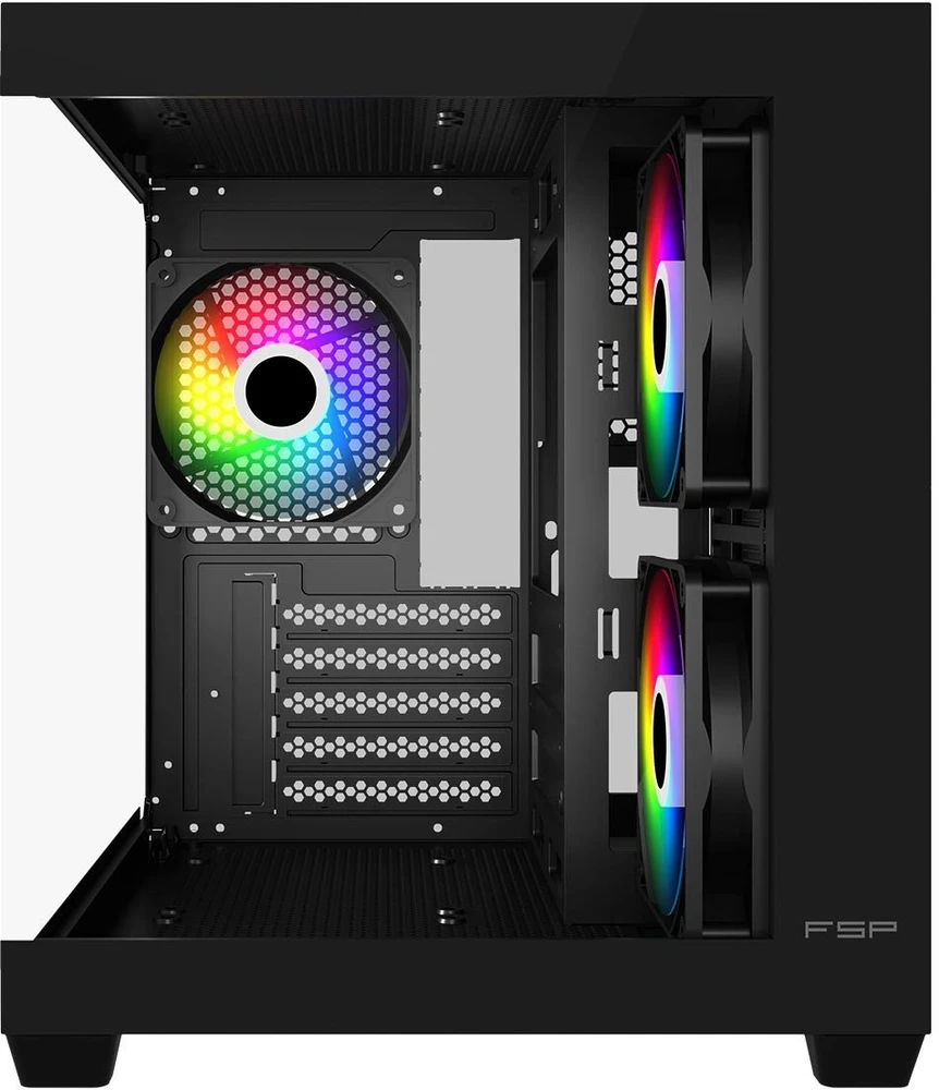 Fortron FSP Case | S140-BA | Mini-ITX, uATX(M-ATX) | Juodas