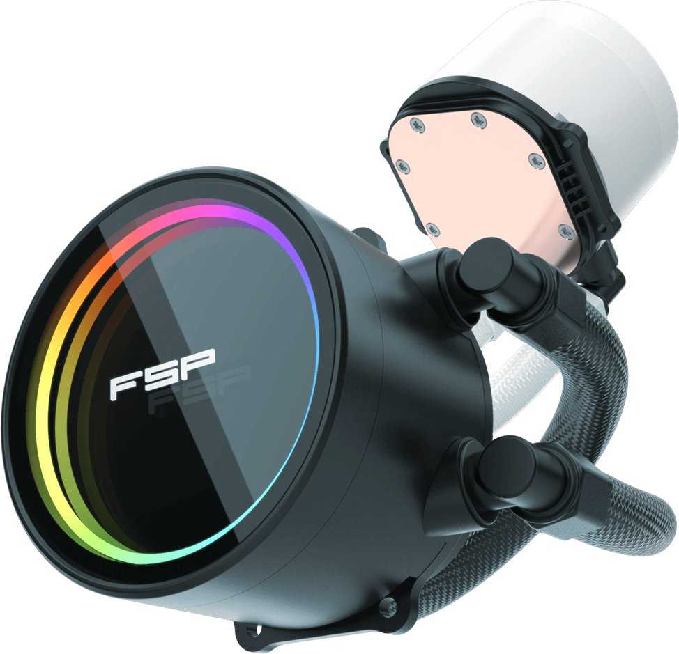 FSP WAK 360mm Liquid Cooler Juodas AE36 B kompiuterio aušintuvas