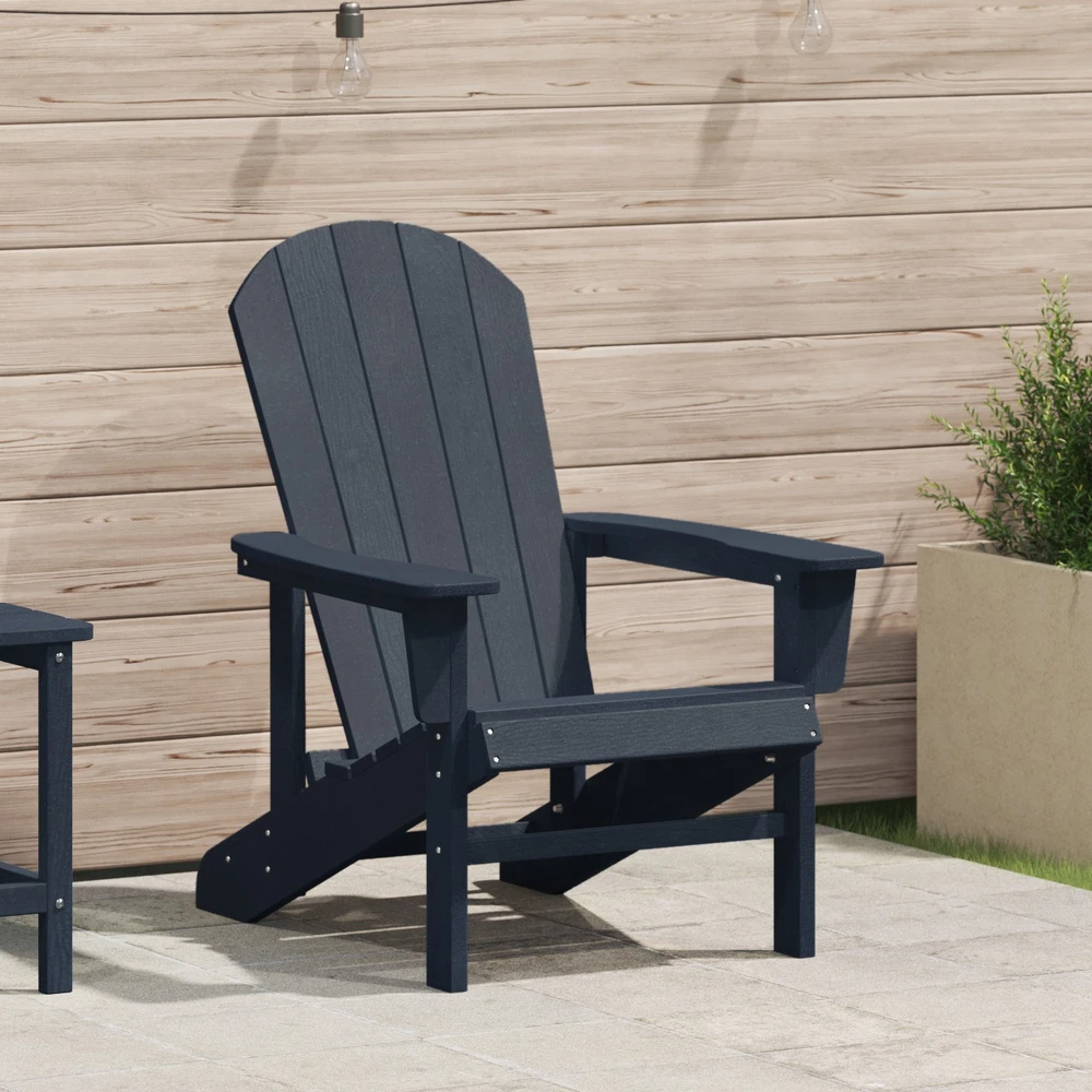 Adirondack kėdė Jūrinė mėlyna HDPE