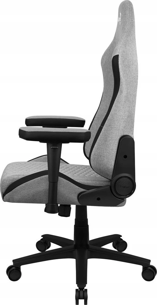 Žaidimų Kėdė - Aerocool Crown AeroWeave Paminkštinta Sėdynė Pilka