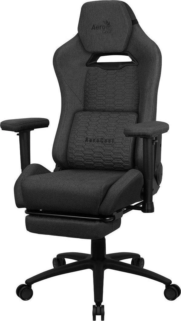 Žaidimų Kėdė - Aerocool Royal AeroWeave, Paminkštinta, Juoda