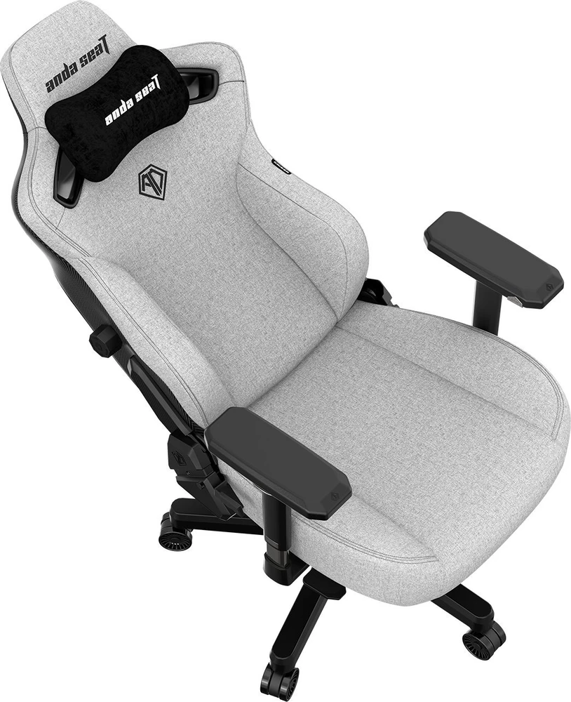 Žaidimų kėdė AndaSeat Kaiser 3 XL, Pilka, medžiaginė