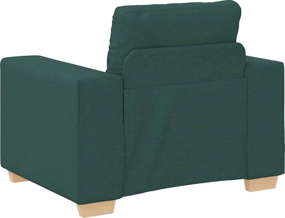 Sofa-kėdė, tamsiai žalia, 100x78x80cm, audinys
