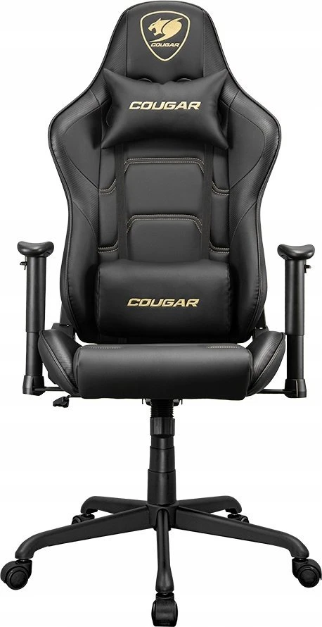 Žaidimų kėdė COUGAR ARMOR ELITE EVA, Juodos spalvos