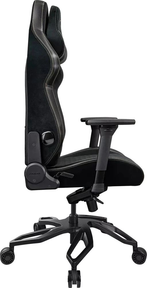 COUGAR CGR-T2F-GLB universali žaidimų kėdė, paminkštinta sėdynė, juoda