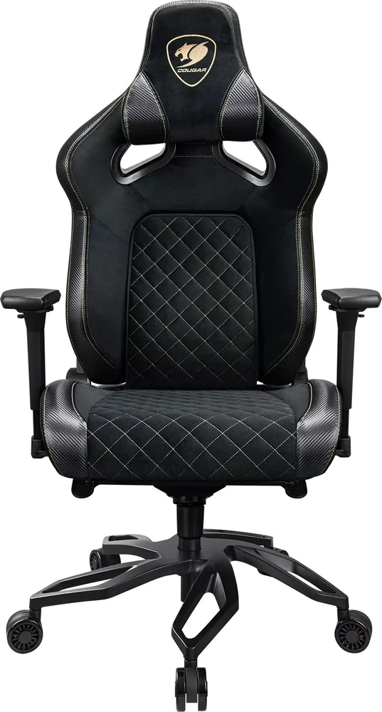 COUGAR CGR-T2F-GLB universali žaidimų kėdė, paminkštinta sėdynė, juoda