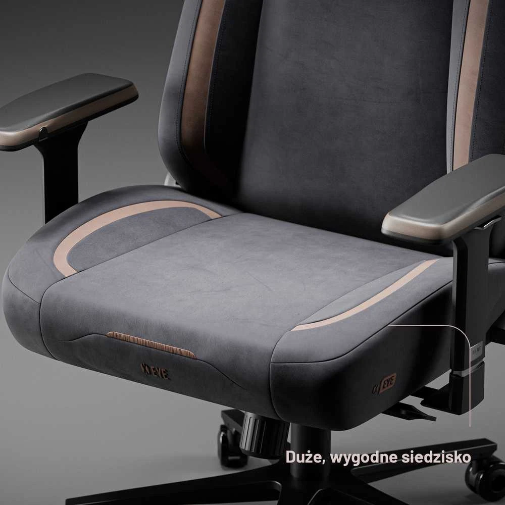 Diablo Chairs Diablo X-Eye 2.0 Normal Size Soft Juodas ergonominė kėdė