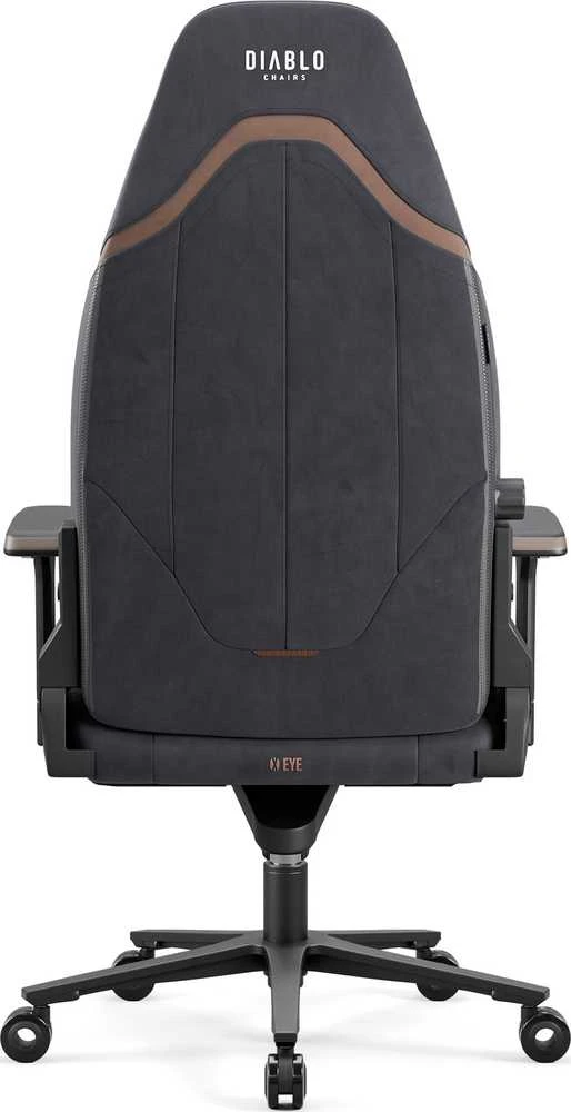 Diablo Chairs Diablo X-Eye 2.0 Normal Size Soft Juodas ergonominė kėdė