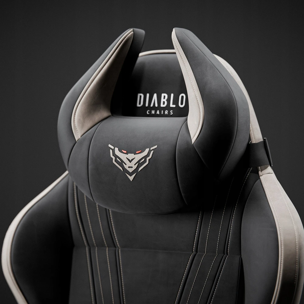 Diablo Chairs Diablo X-Horn 2.0 Normal Size Camel Juodas ergonominė kėdė