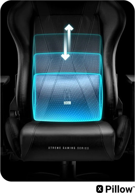 Žaidimų kėdė Diablo X-Horn 2.0 Gaming Chair Normal, Juodos spalvos