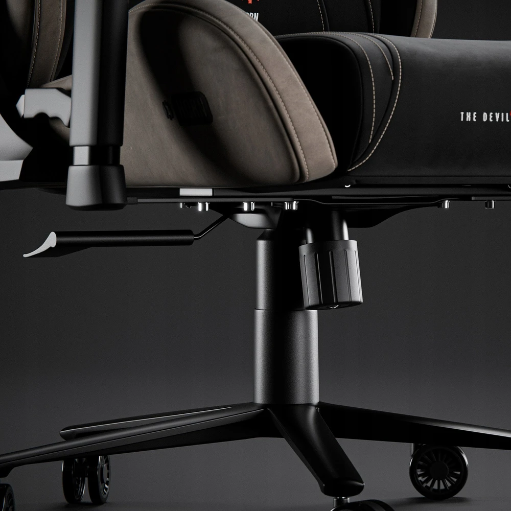 Diablo Chairs Diablo X-Horn 2.0 Normal Size Camel Juodas ergonominė kėdė