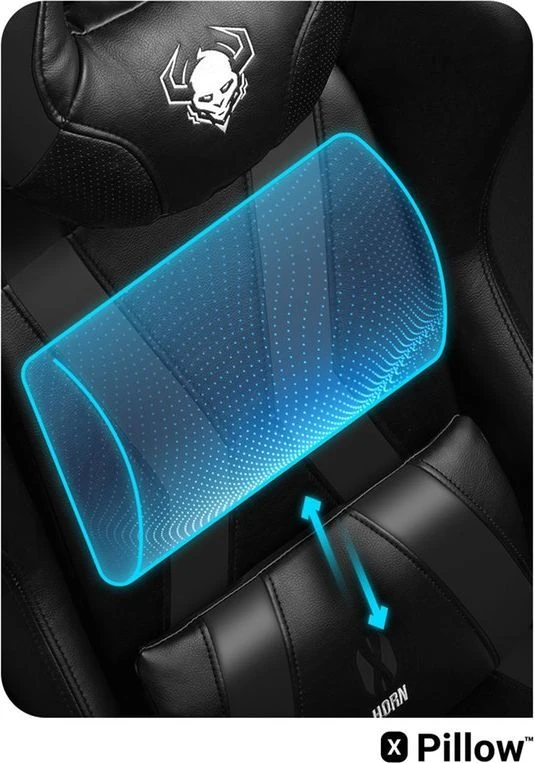 Žaidimų kėdė Diablo X-Horn 2.0 Gaming Chair Normal, Juodos spalvos