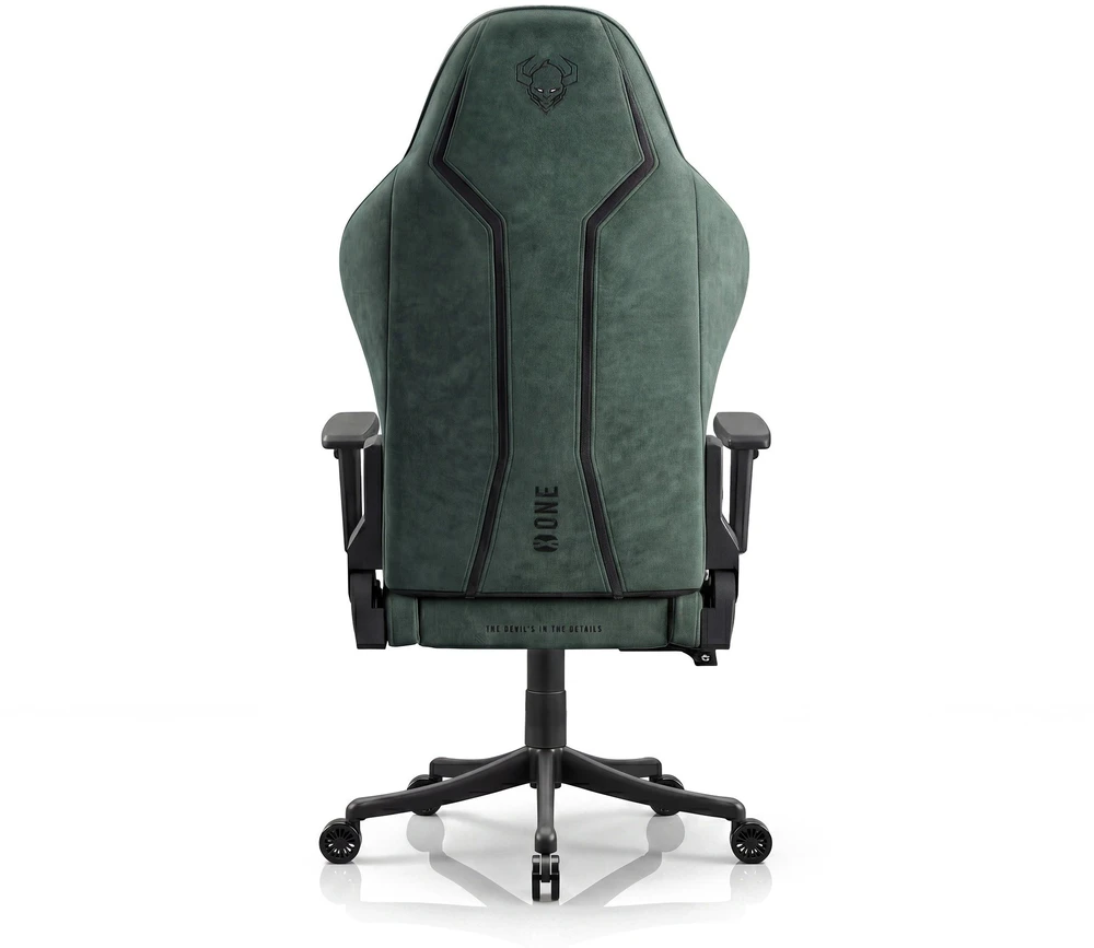 Diablo Chairs Diablo X-One 2.0 Small Size Forest Žalia medžiaginė juoda-žalia