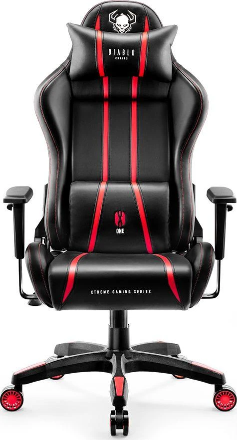 Diablo Chairs Žaidimų kėdė Diablo X-One 2.0 Gaming Chair Normal, Juoda-raudona