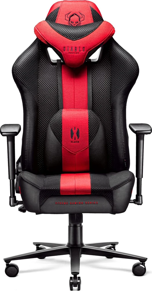 Žaidimų kėdė Diablo X-Player 2.0 Gaming Chair Normal, Juoda-raudona