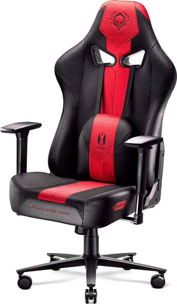 Žaidimų kėdė Diablo X-Player 2.0 Gaming Chair Normal, Juoda-raudona
