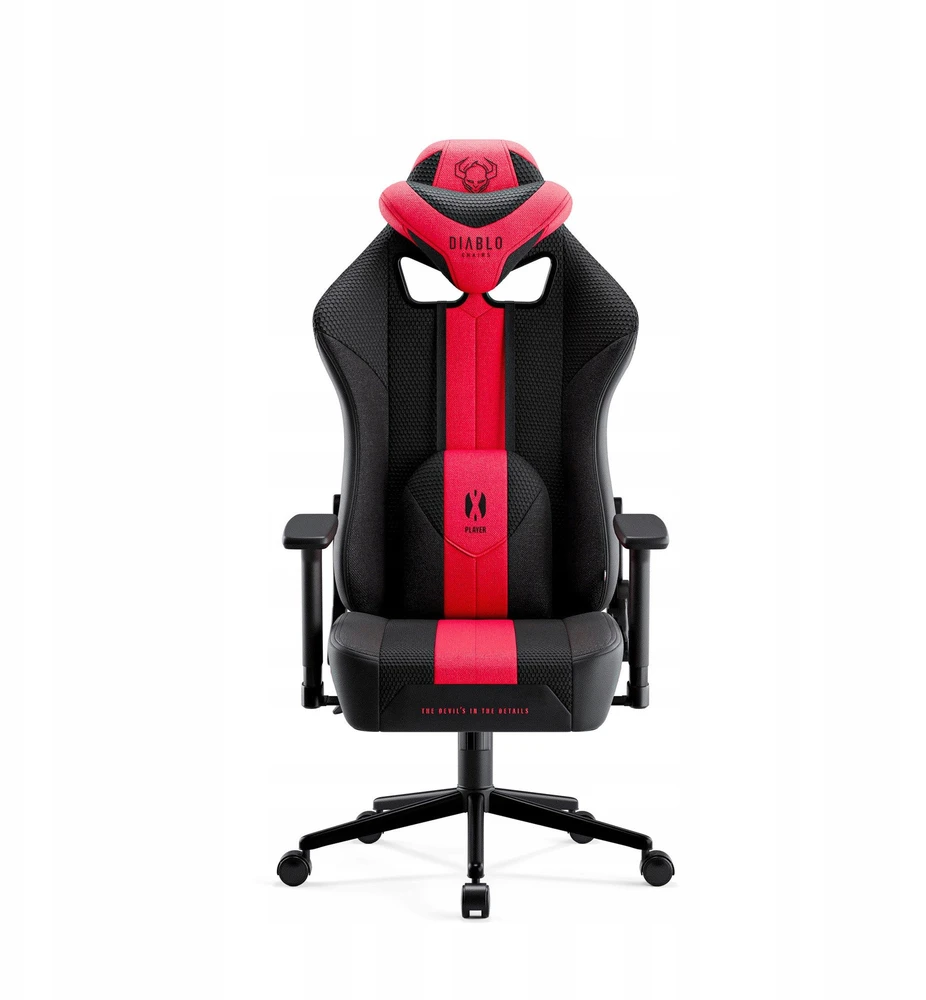Diablo Chairs Diablo X-PLAYER 2.0 Small tamsiai raudonai-anglies