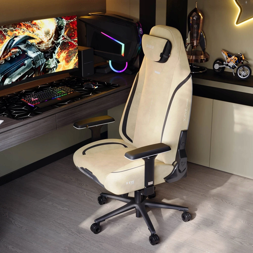 Diablo Chairs Diablo X-Eye Prime Normal Size - Broken Gold ergonominė kėdė