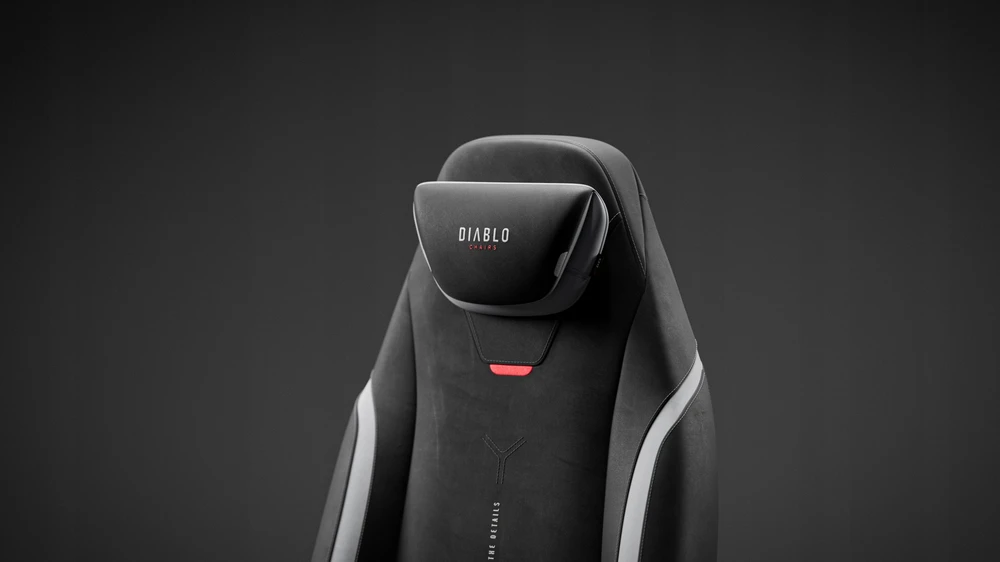 Diablo Chairs Diablo X-Eye Prime Normal Size - Burned Juodas ergonominė kėdė